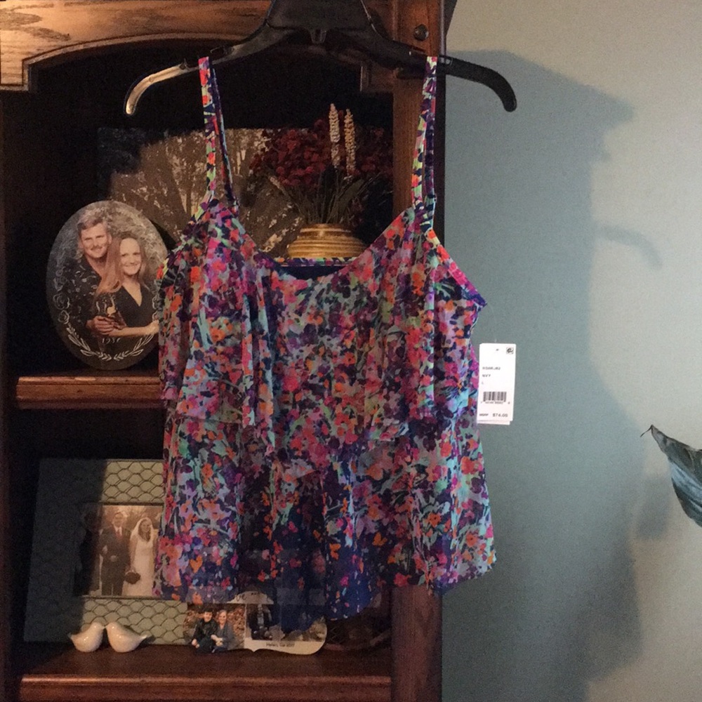 Kenneth Cole Reaction Floral Tankini